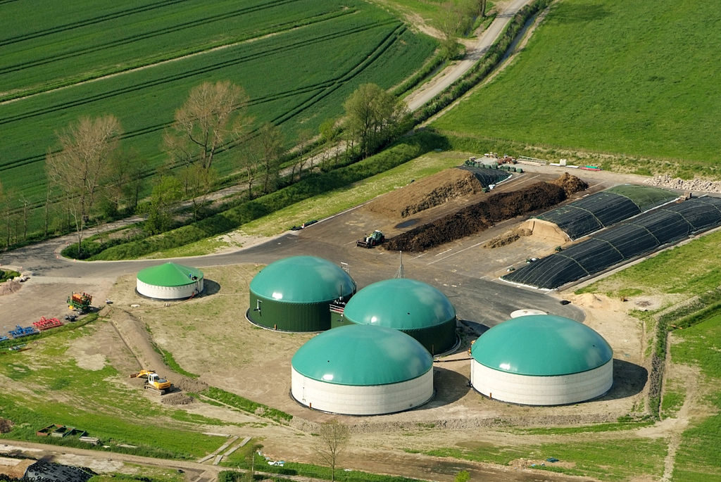 Biogas Gewinnung