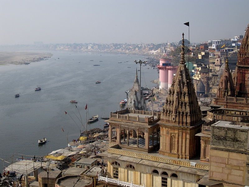 Fluss Ganges in Indien