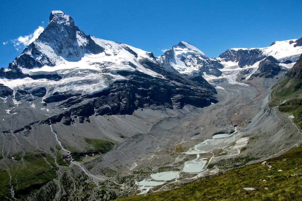 Gebirge in der Schweiz