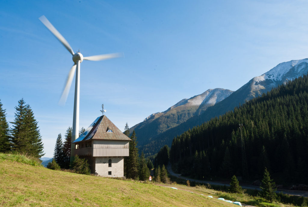 Windkraftwerk Berge